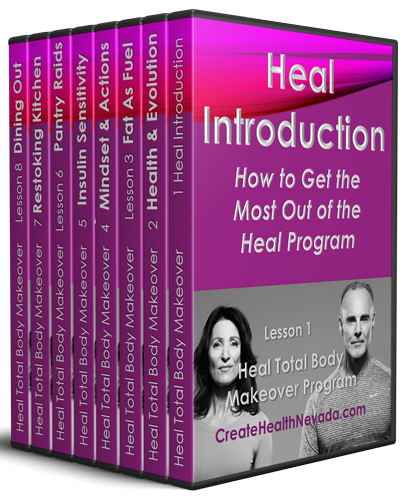 Part 1 16-DVD Set | Heal Total Body Makeover Program | CreateHealthNevada.com | Glenn Hall | Shoshi Hall
